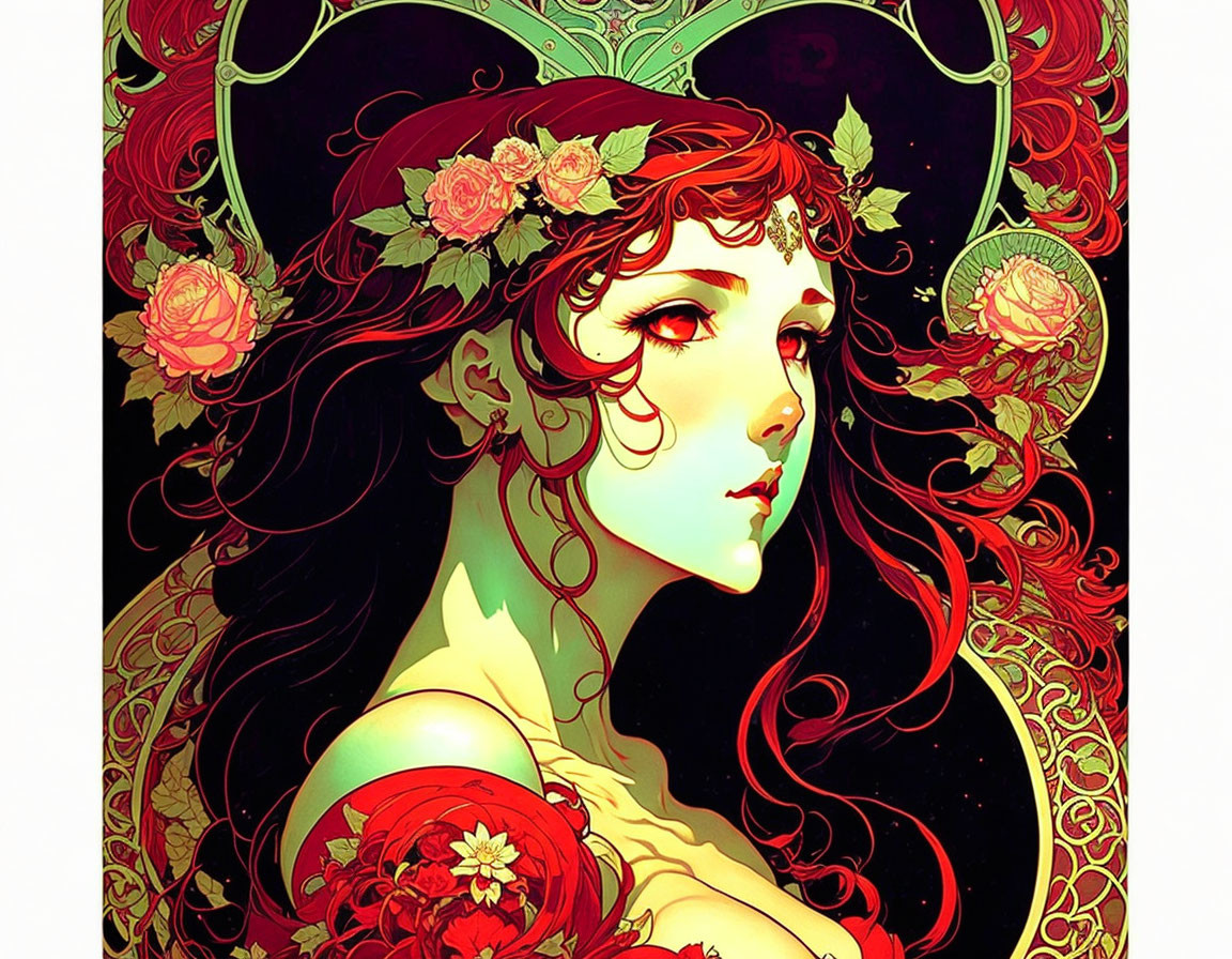 Crimson maiden