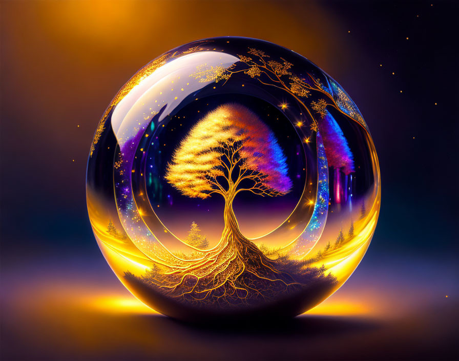 Ball of glass 