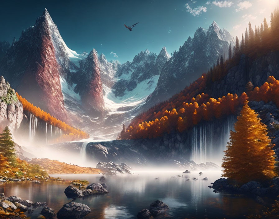 Mountains in Fall
