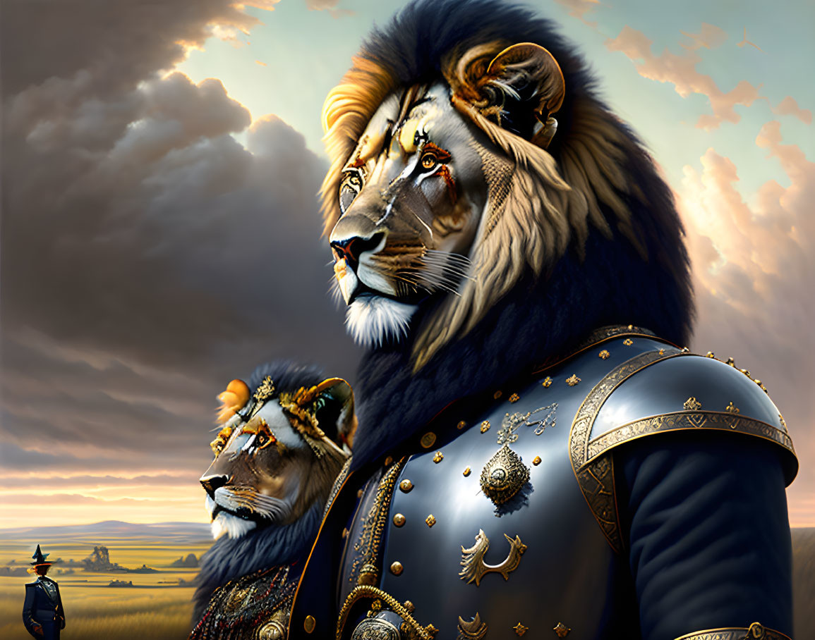 Lion of the pride