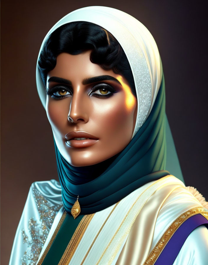 The beauty of Arab women 