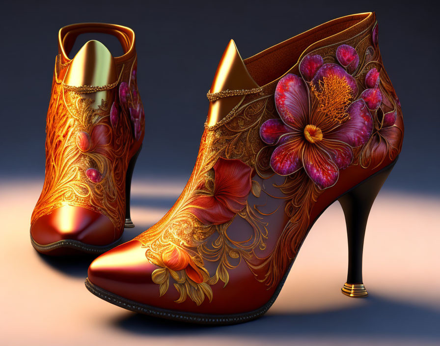 Ankle Boots - Tiger Lily Embellishments