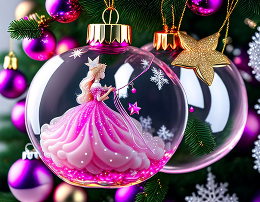 Princess Doll in the Bauble