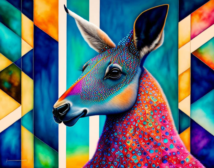 Patterned kangroo
