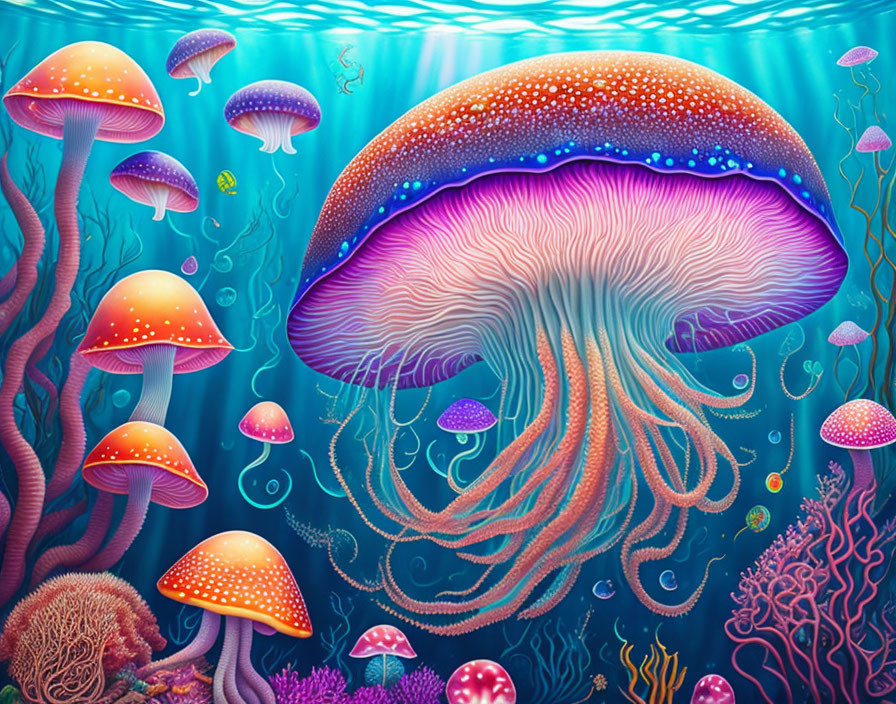 Deep sea dream world