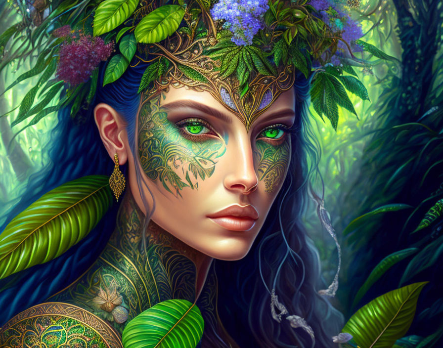 Jungle woman