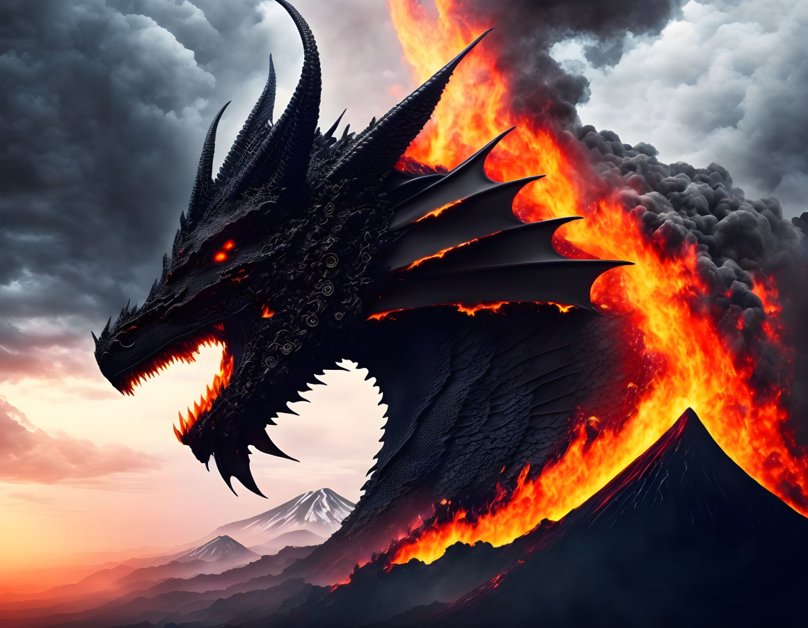Meteora the Fire Dragon