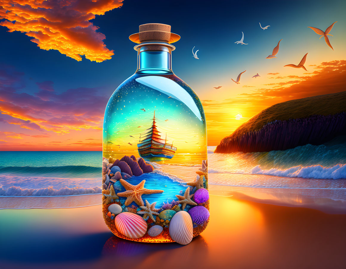 Beachside Mirage bottle