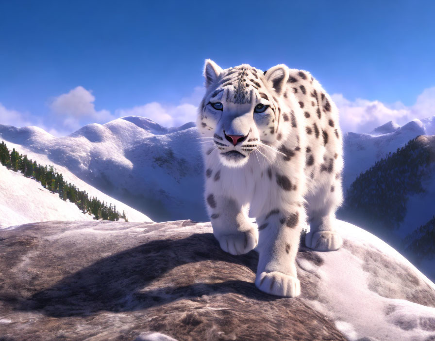 Snow Leopard III