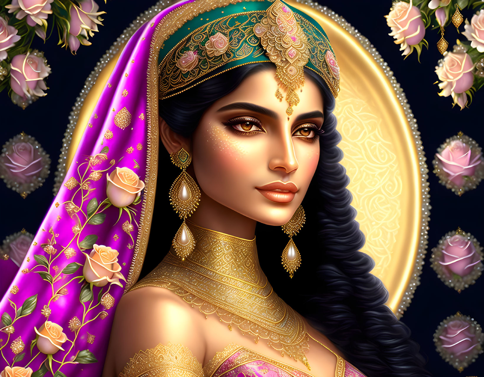 Persian Princess Portrait