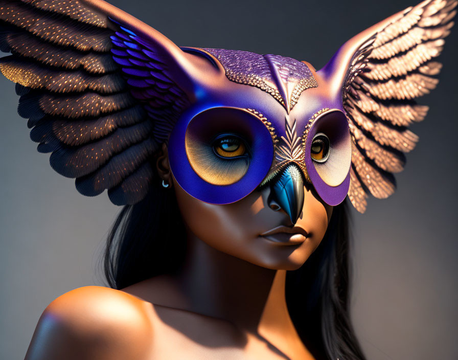 Owl Spirit mask