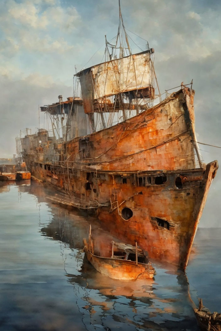 rusty ships