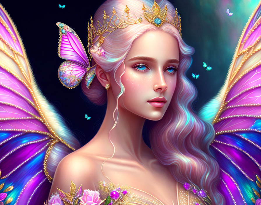 Butterfly queen
