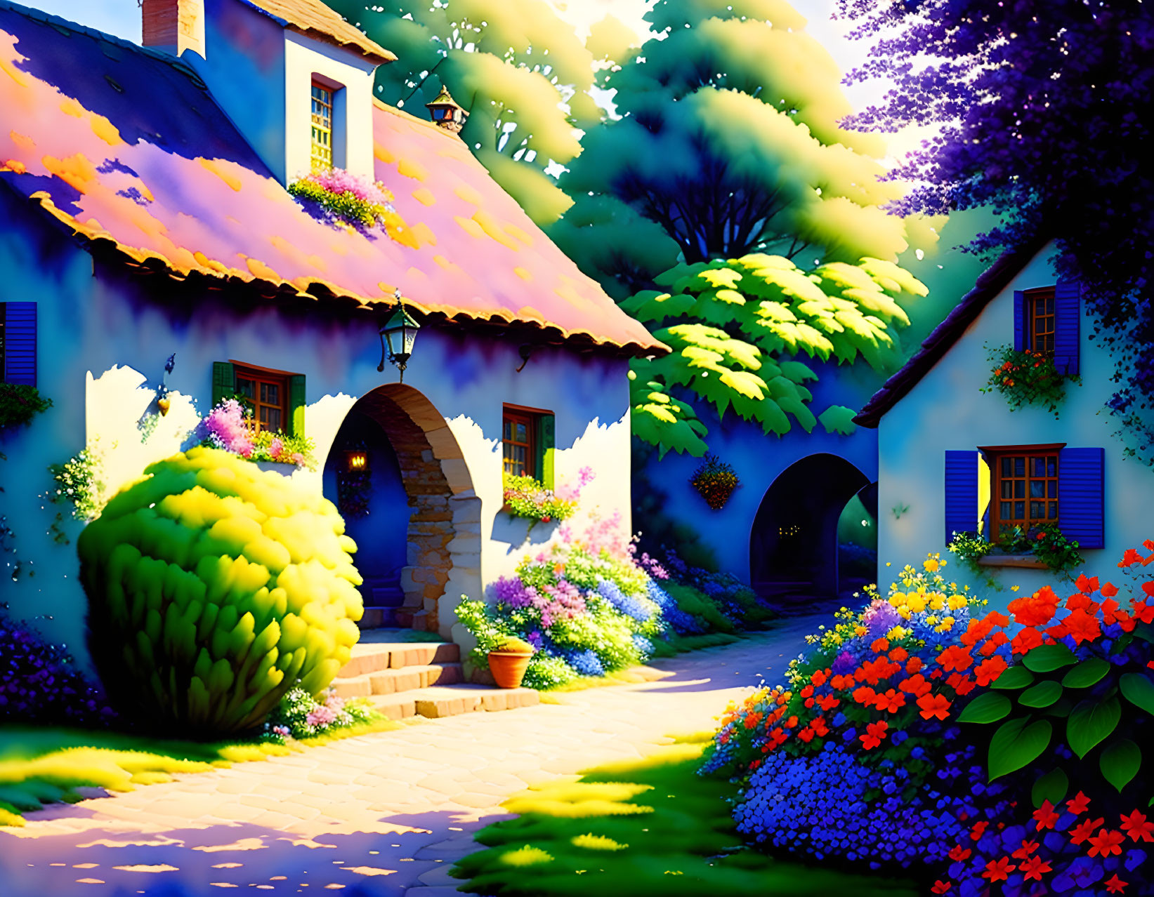 Cottage of Flowers