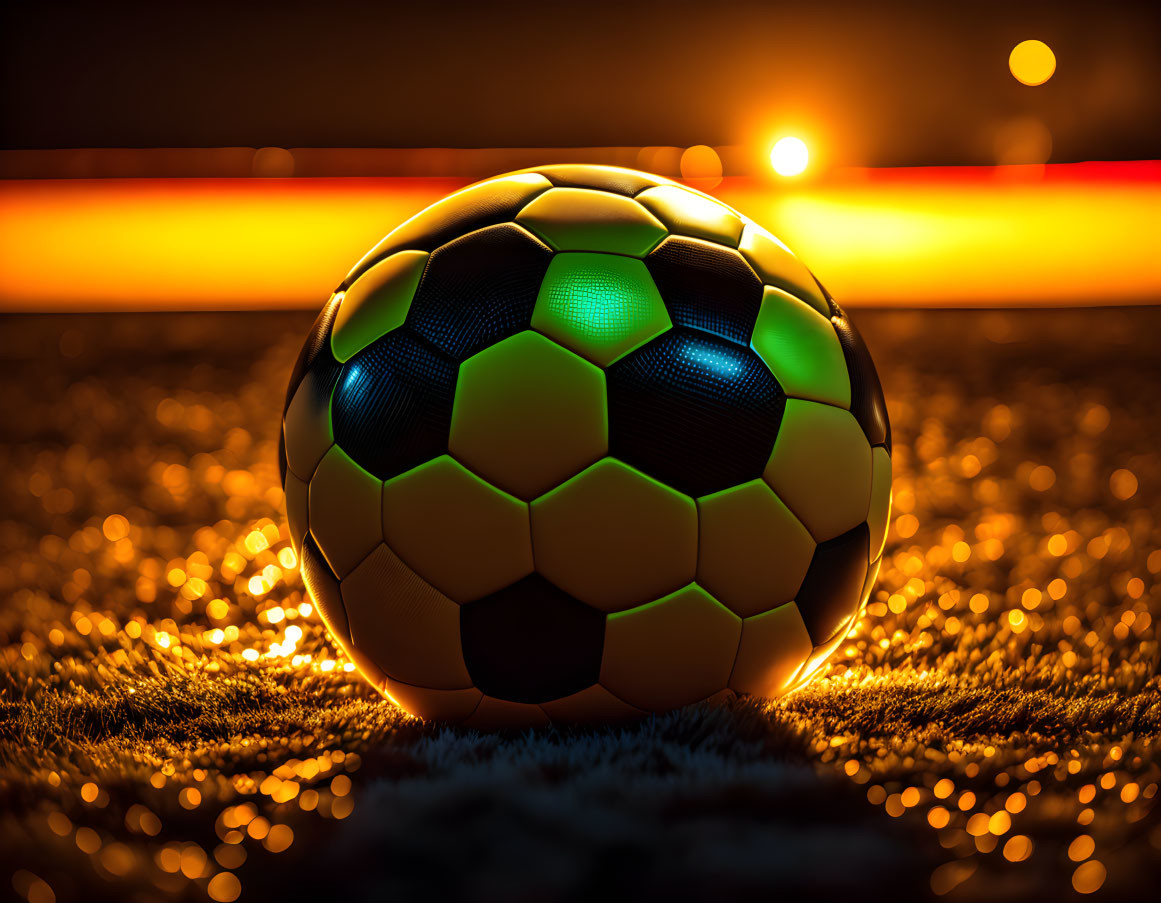 Soccer Ball in the Dark