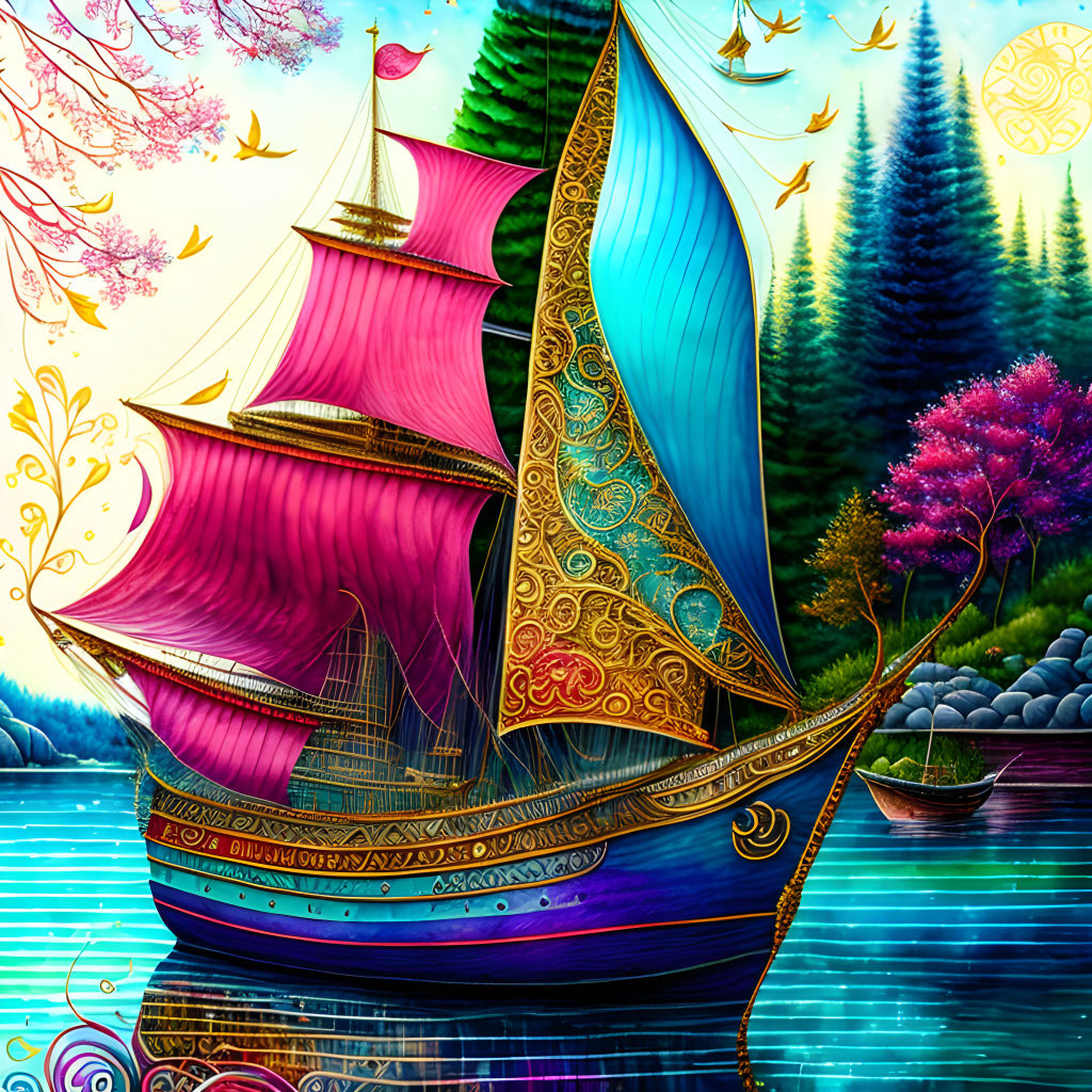 Fairytale ship