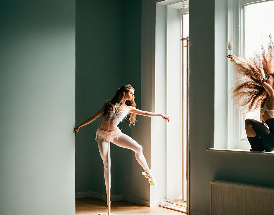 Ballerina at home