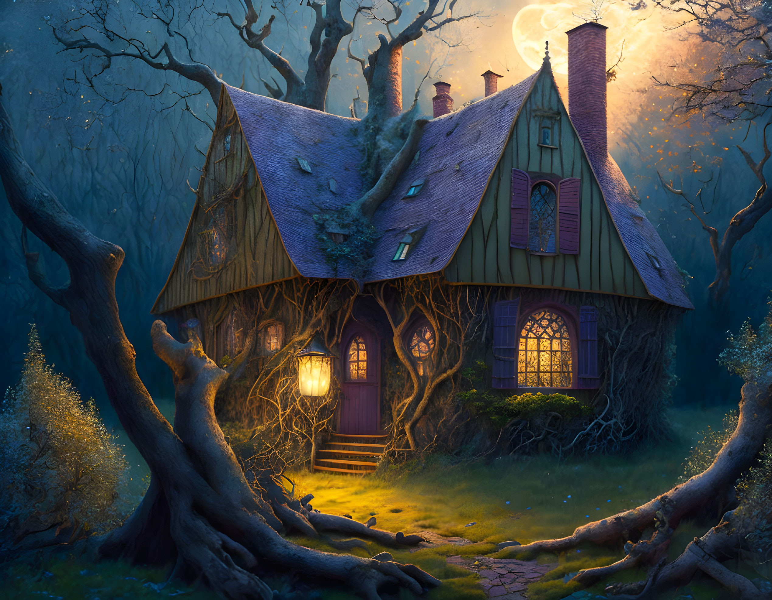An old witch's house