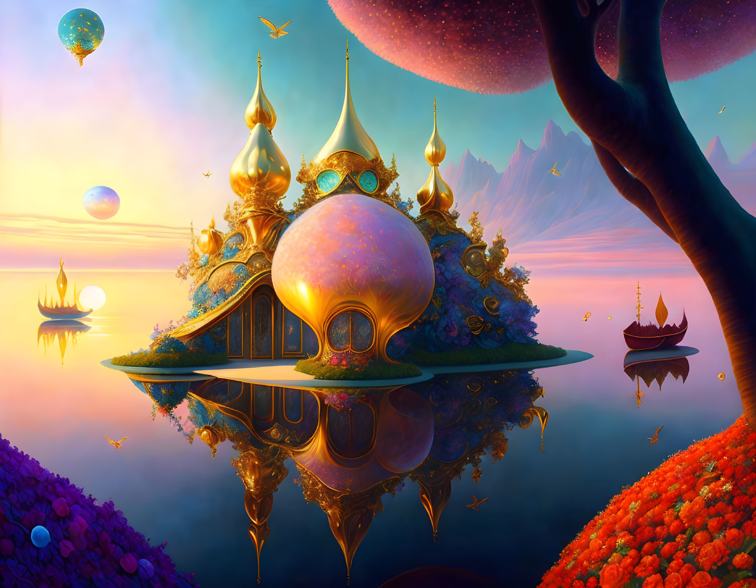 Surreal fantasy dreams from beyond reality