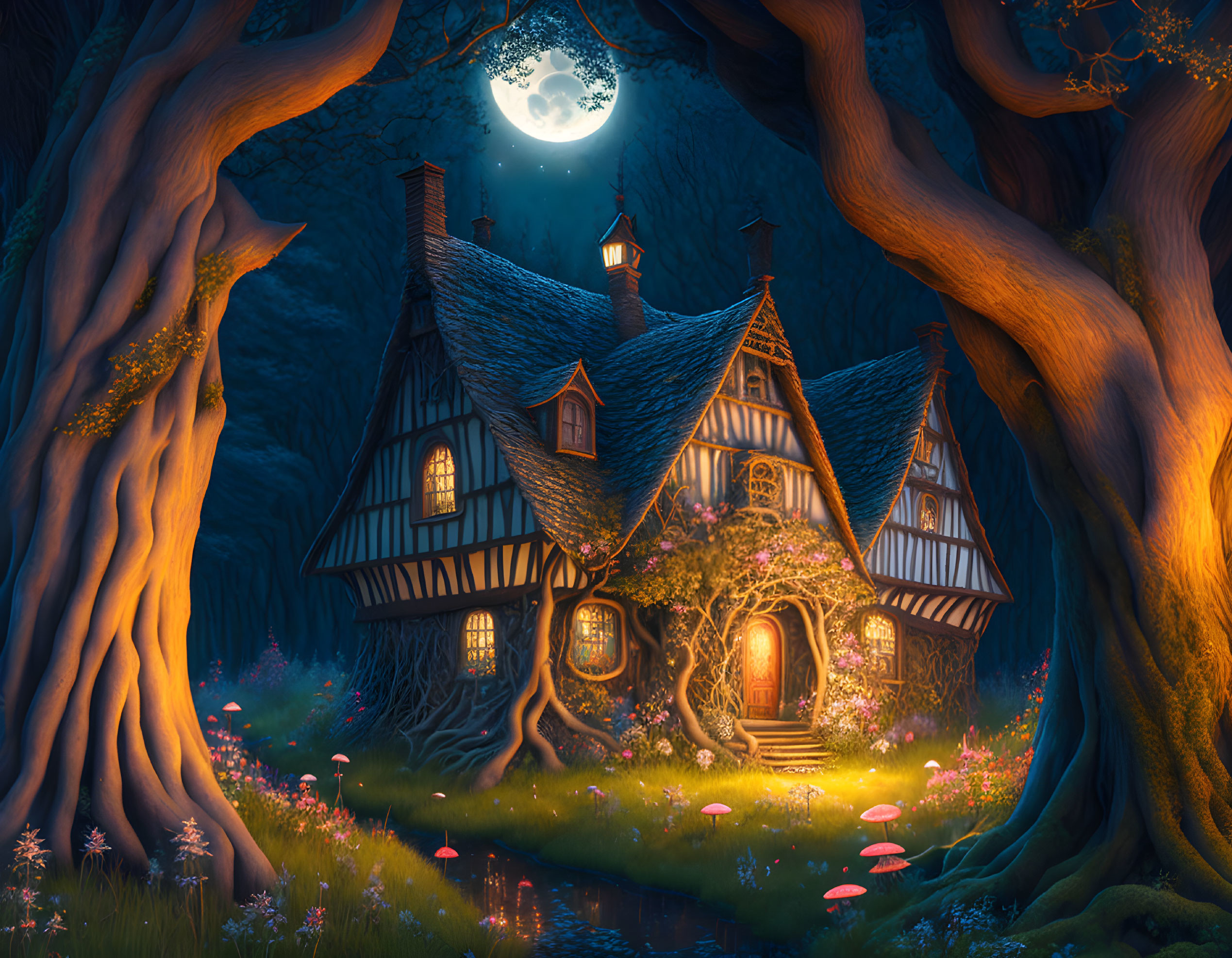An old witch's house