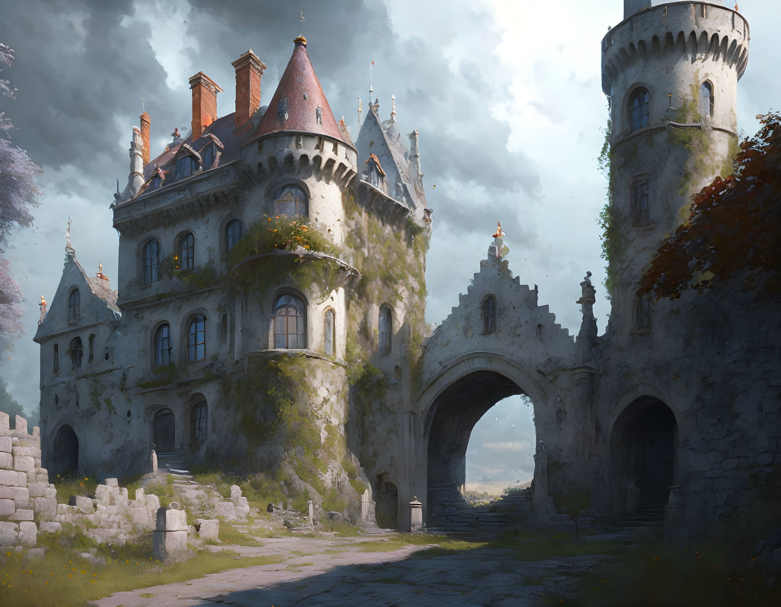 Enchanted castel
