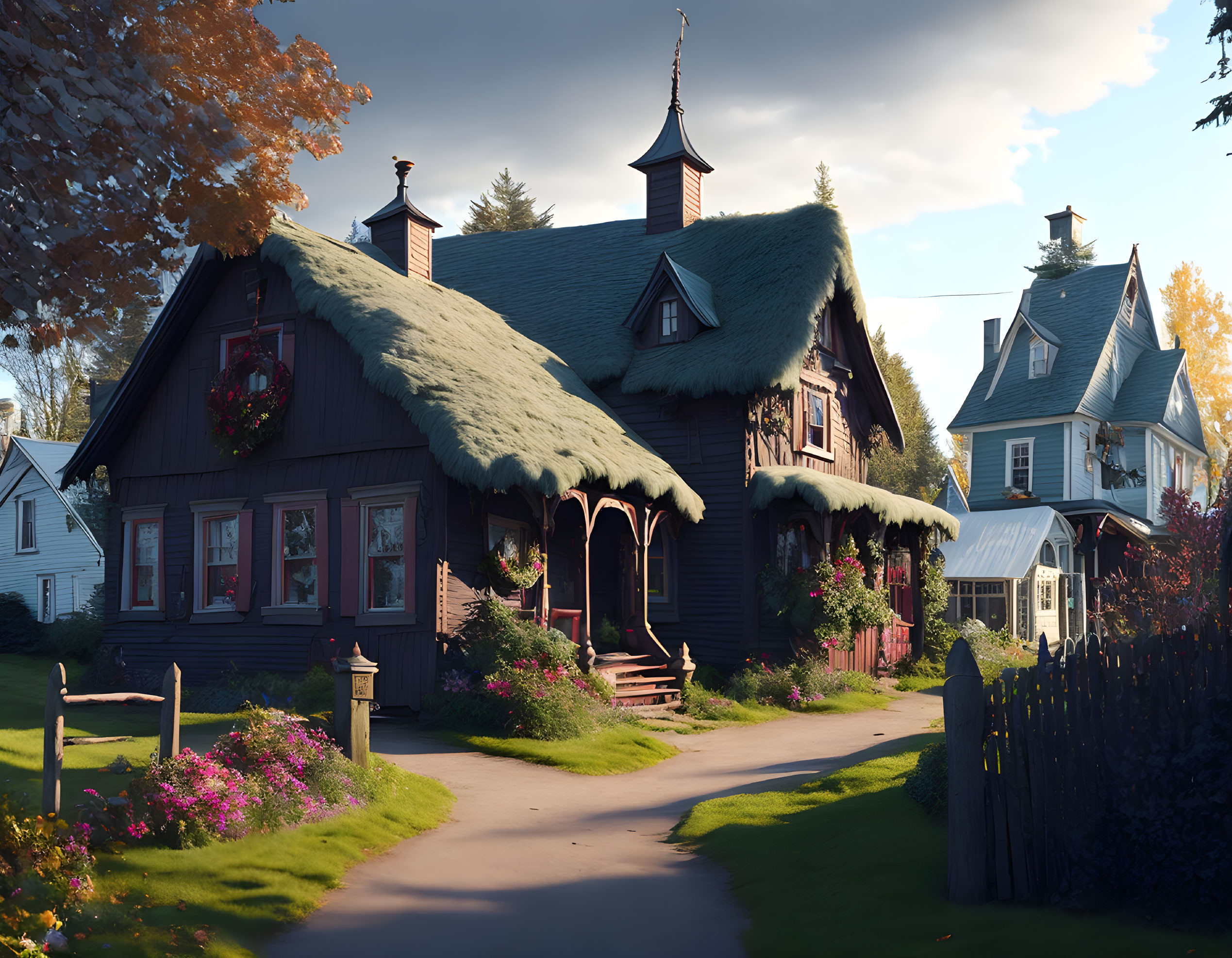 Beautiful house in the village of Storybrooke,Stor