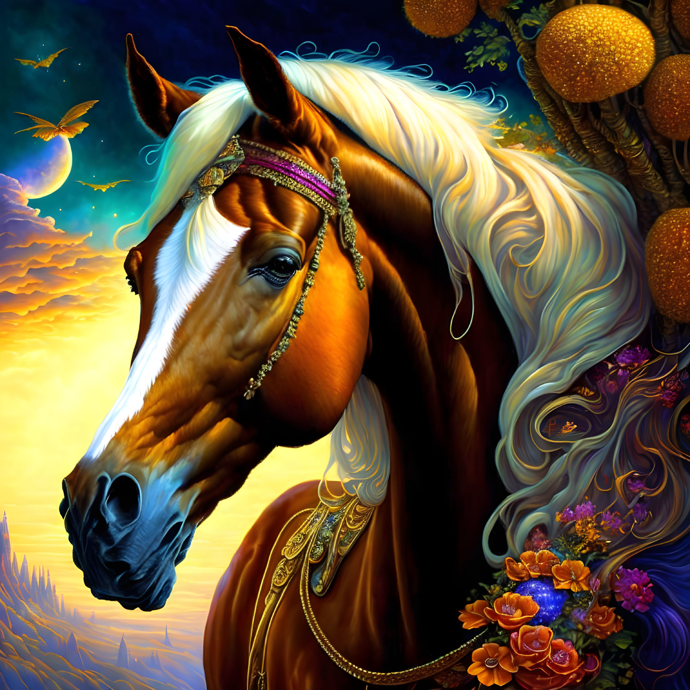  Fantasy art, A Horse with No Name