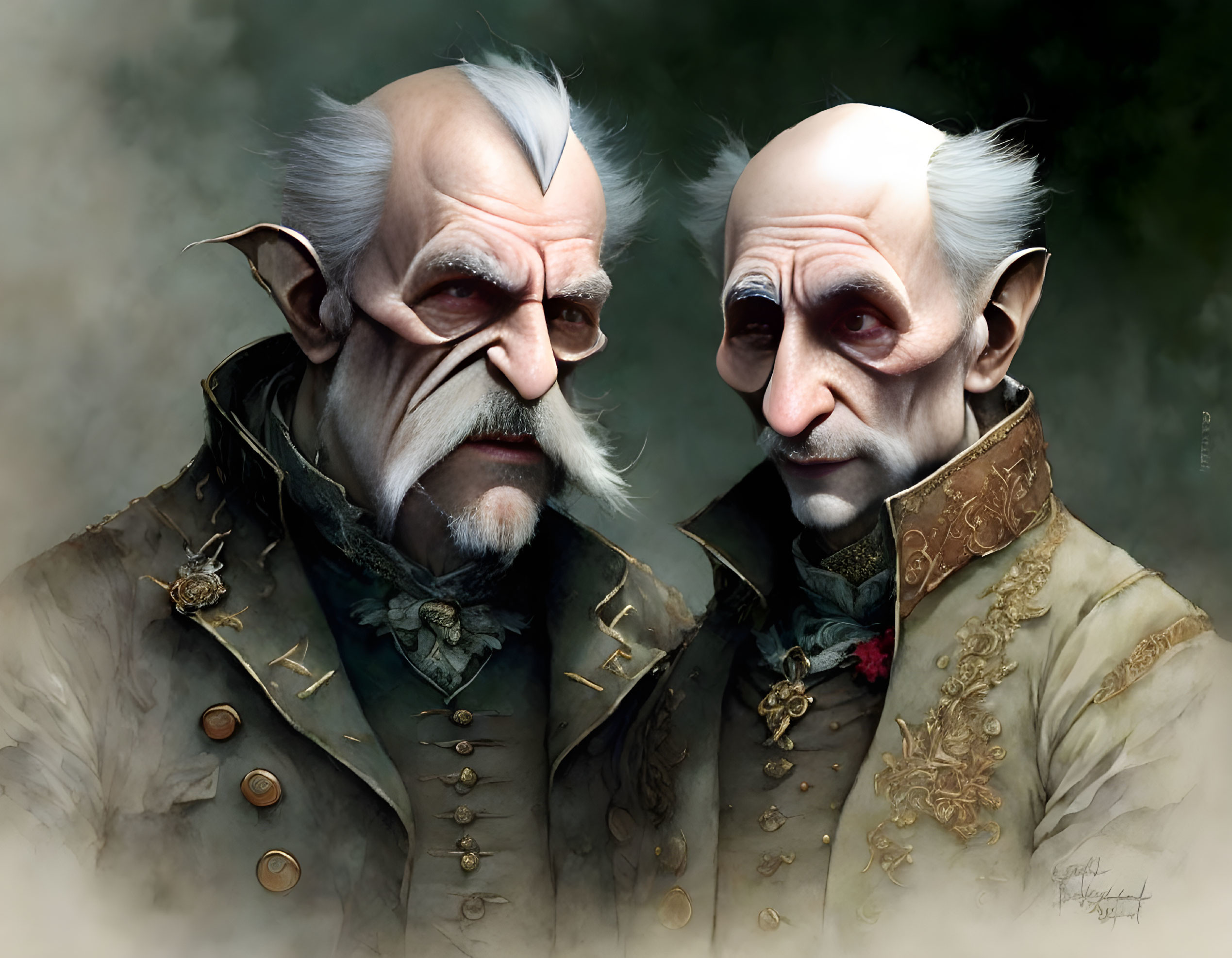 Putin and Lukashenko two old vicious goblins