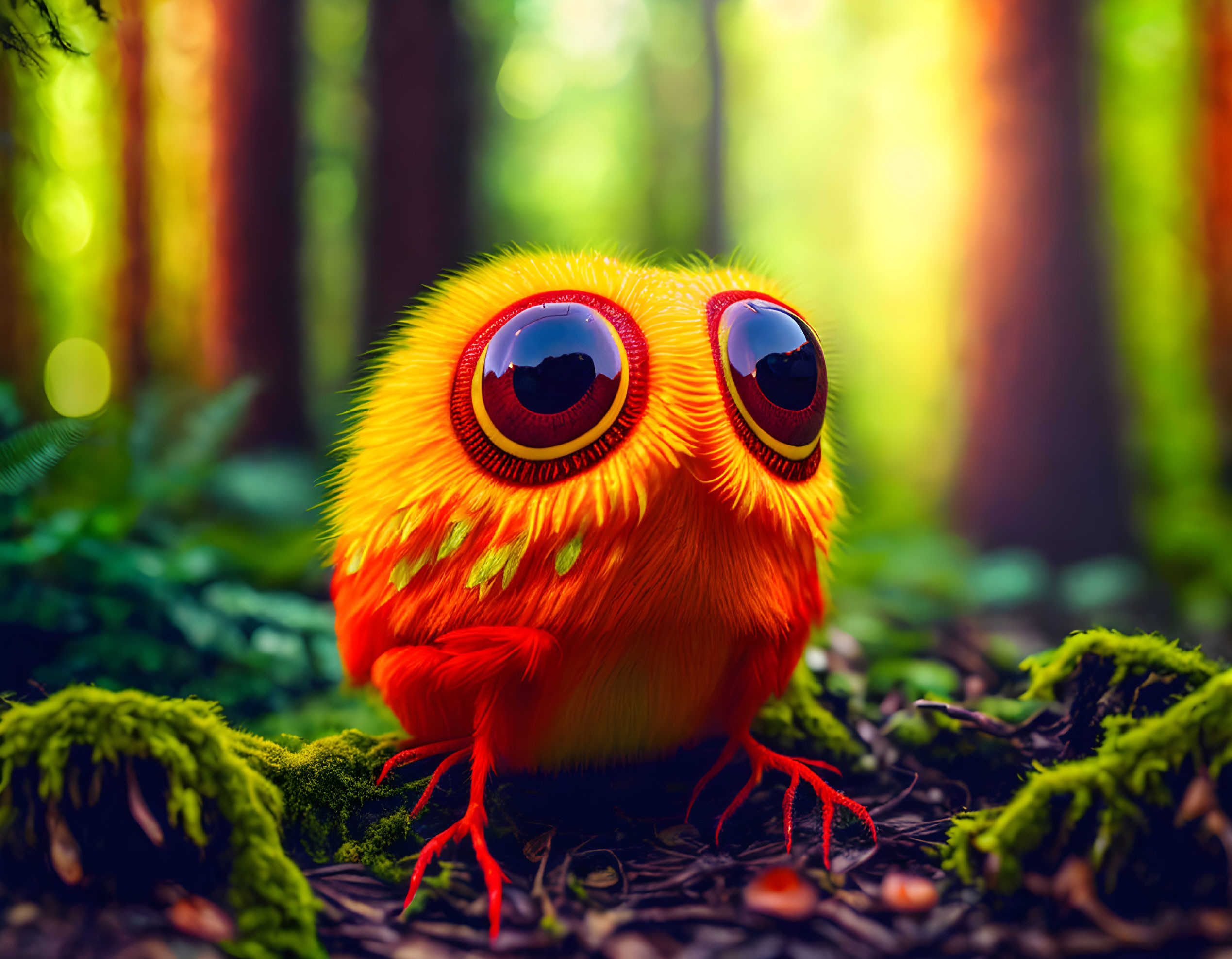 Cute creature of the forest