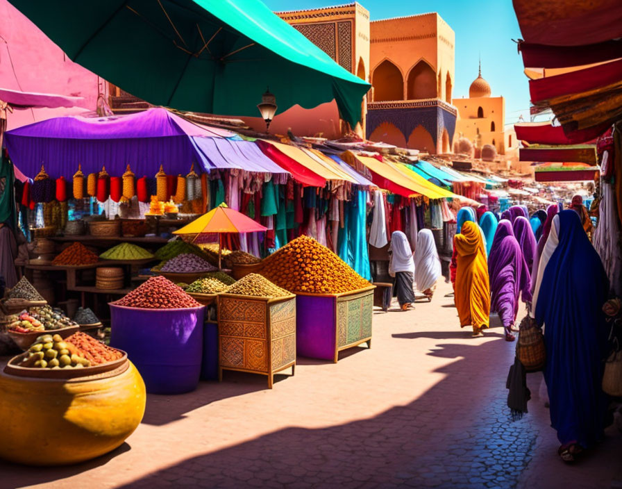 Moroccan city,