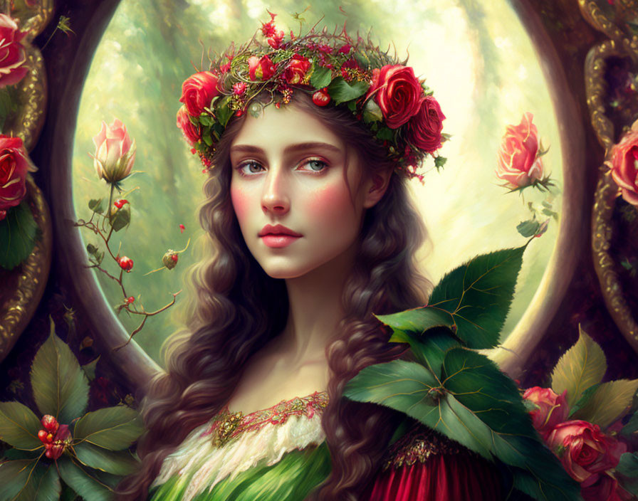 Fairy of rosehips