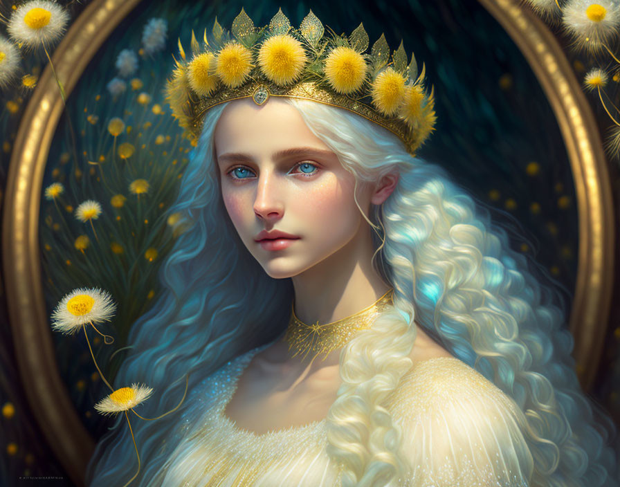 Fairy of dandelions