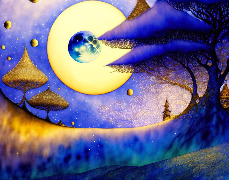 Blue Moon Dreamscape