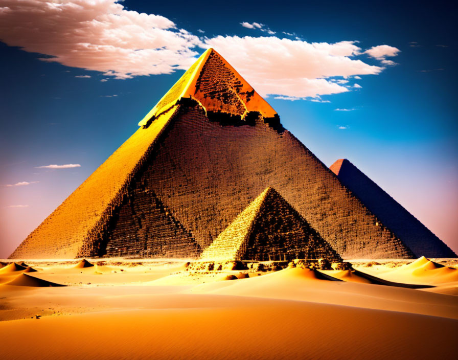 Pyramids. Egypt 