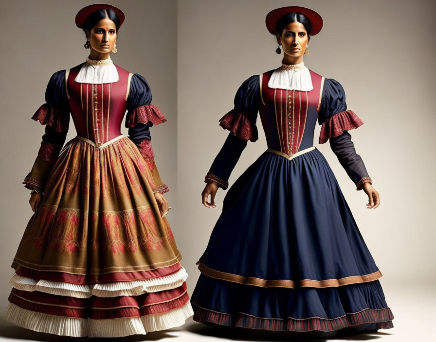 Nineteenth-century flamenco costume 