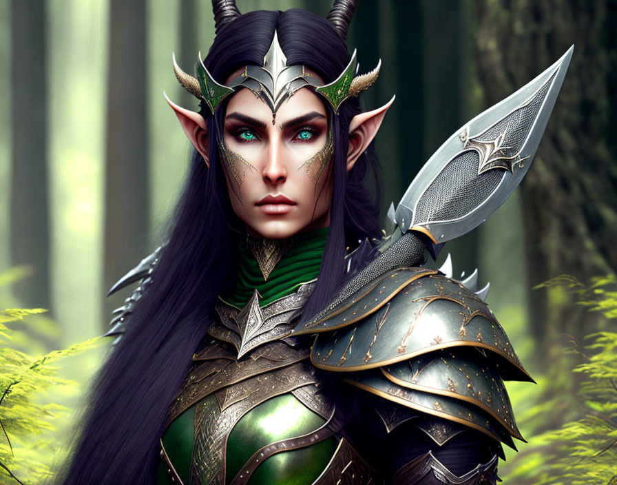 Female Elven Warrior