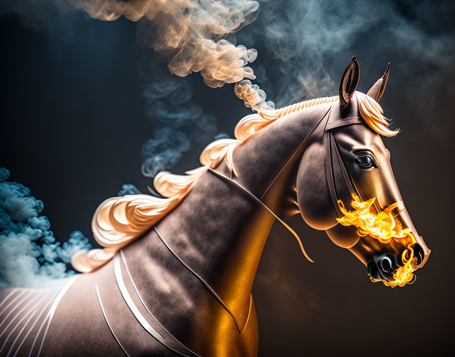Smoking Horse