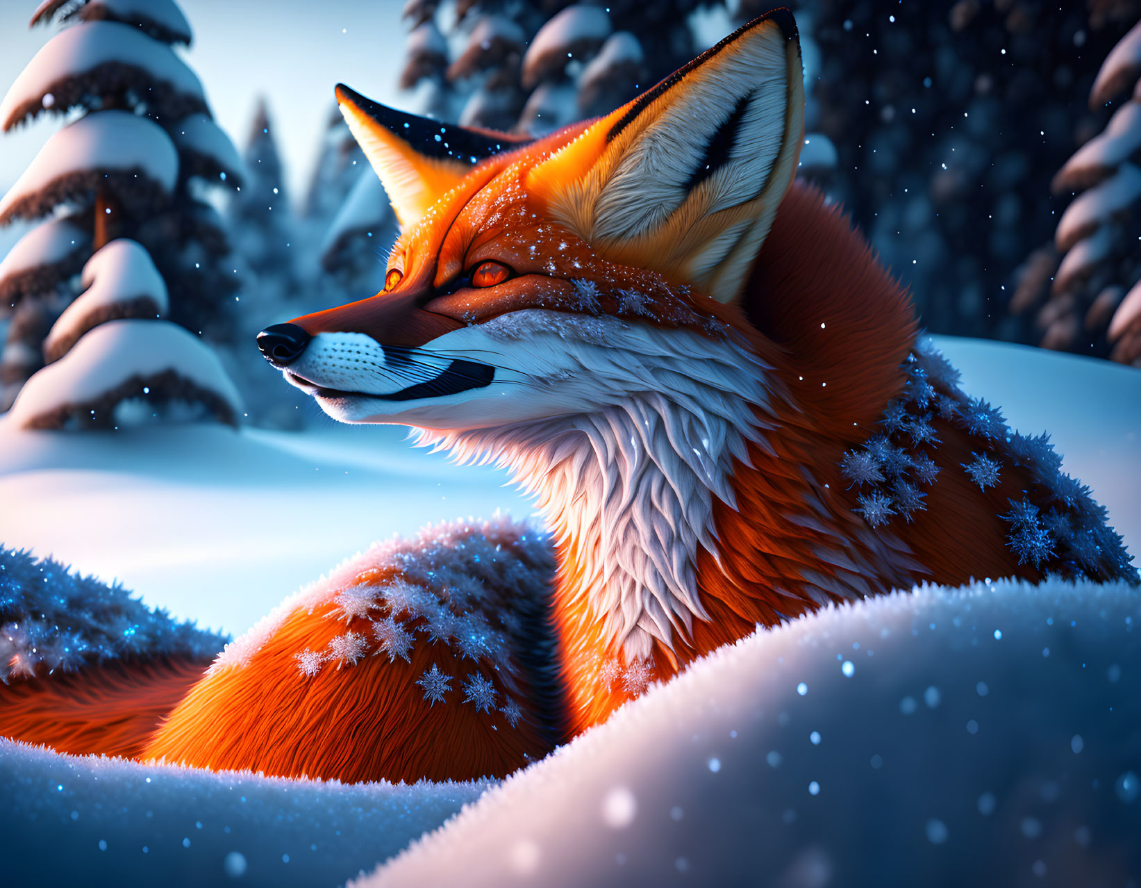 Snowey Foxy