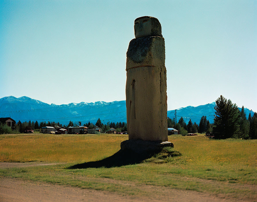 Totem statue, ancient
