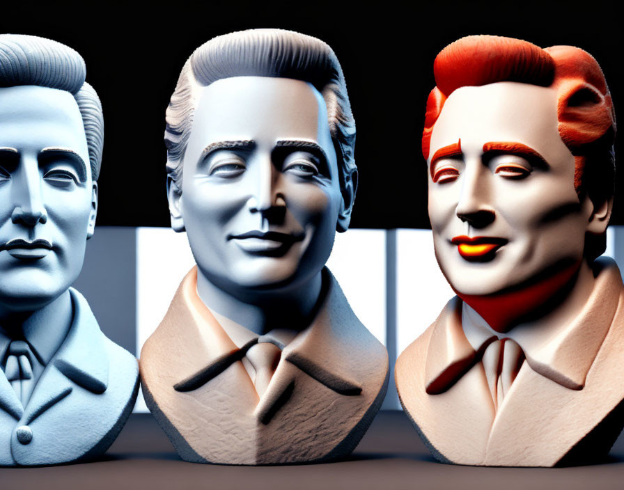 Elvis ,Elon Musk ,Mount Rushmore, Ronald McDonald