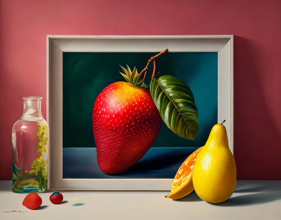 Painting random fruit