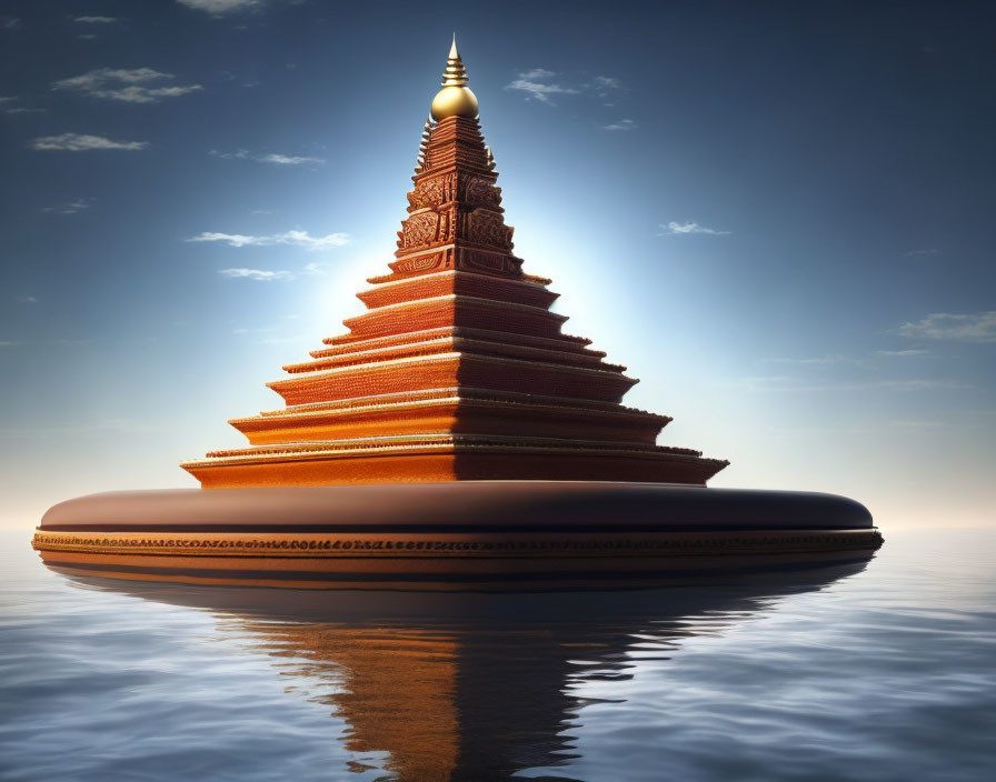 Floating Stupa
