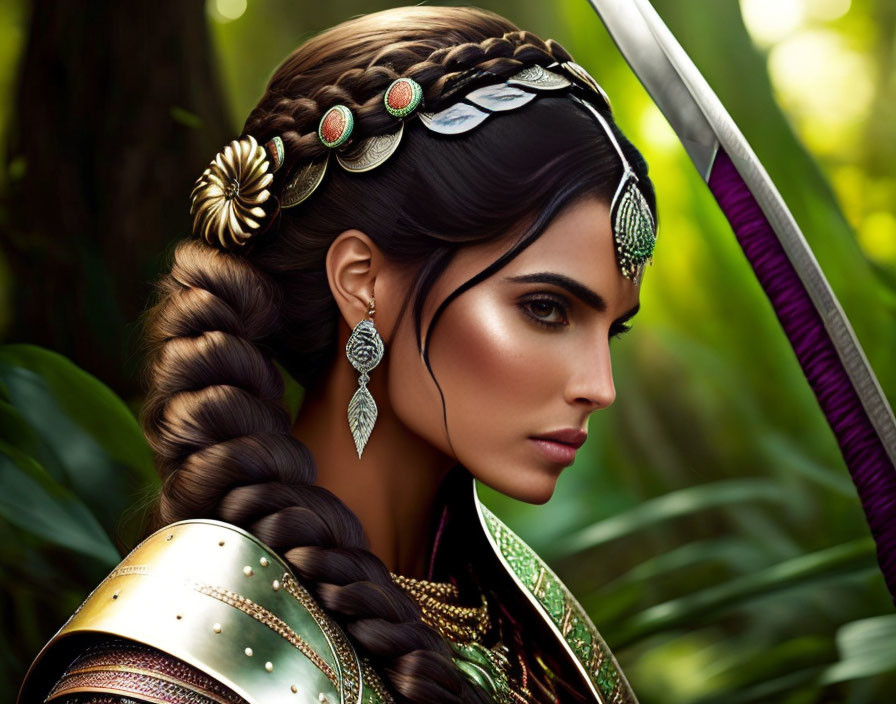 Female elf warrior