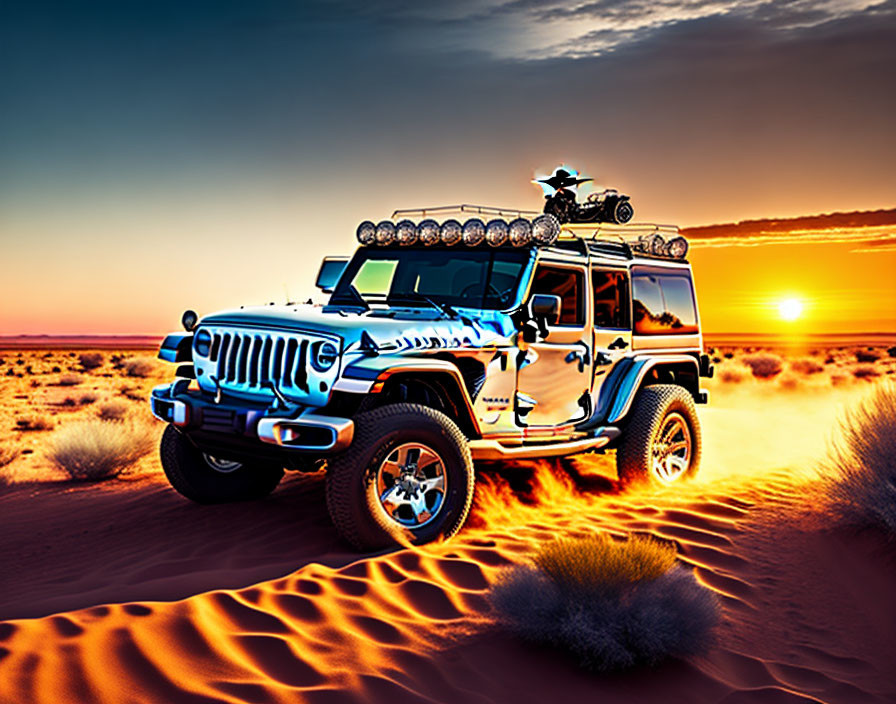 Desert jeep