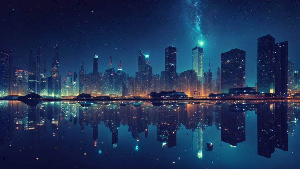 city ​​at night