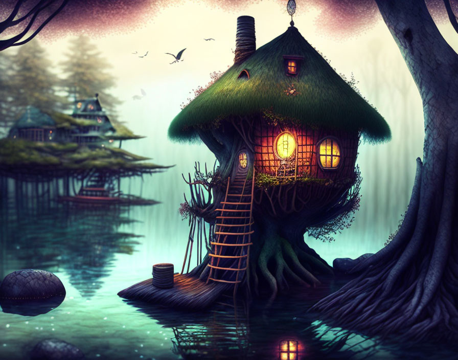 Little tree house island 