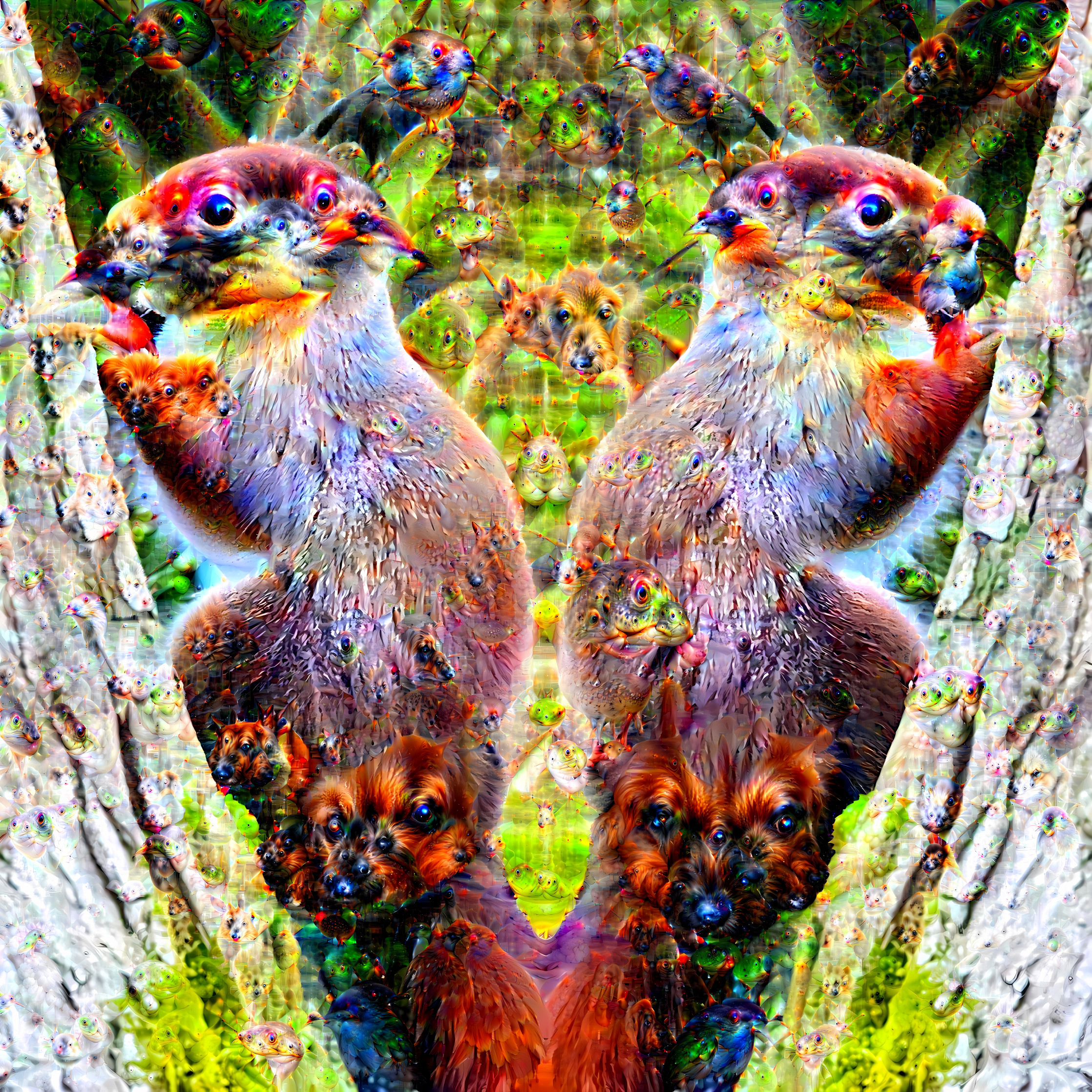 Psychedelic squirrel