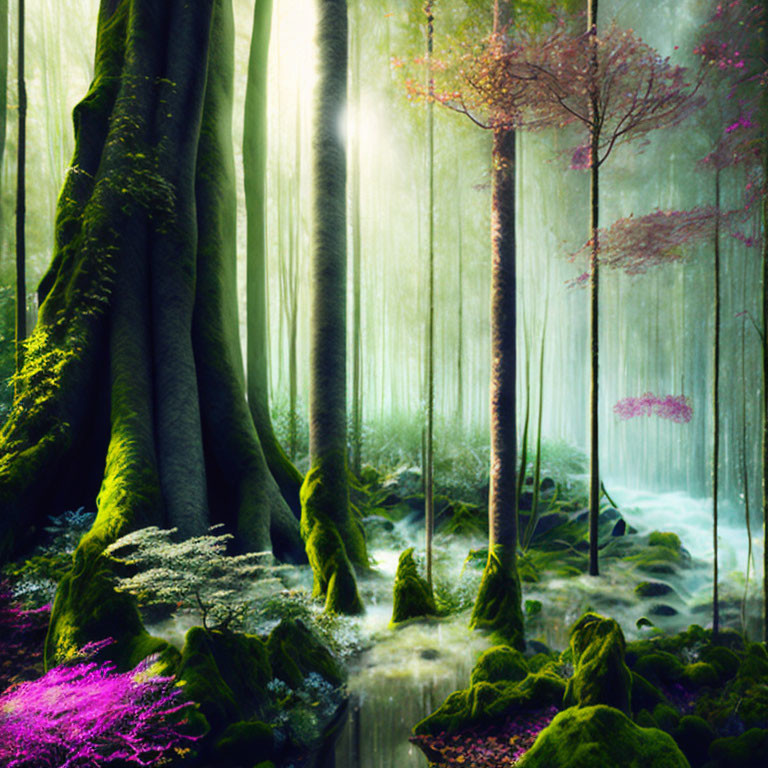 Ethereal Forest: Unleash Nature's Artistic Magic