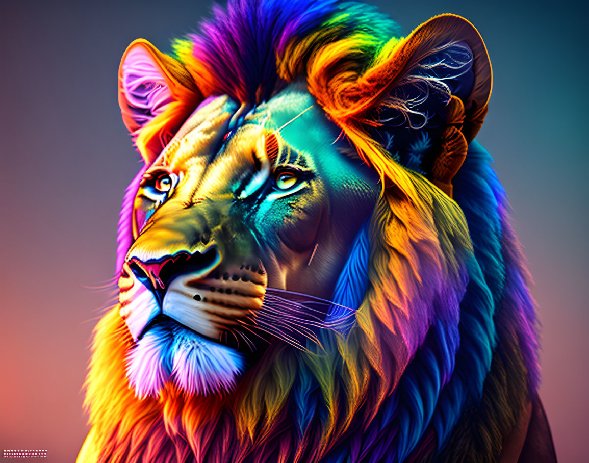 The Rainbow Lion