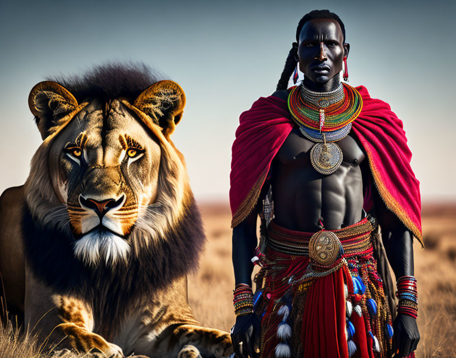 Maasai warrior 